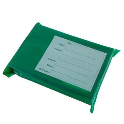 China Eco-Friendly 100% Biodegradable Green Poly Mailers Shipping BagsThank You Shipping Envelopes Custom Logo PLA PBAT Envelope for sale