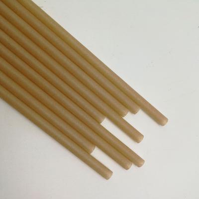 China High Temperature Bubble Tea Rack Bagasse Straw Eco - Friendly Sugarcane Straw for sale