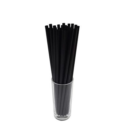 China Amazon Hot Selling High Temperature Straight Stand Wholesale Straight Straws I Am Not Pla Plastic Straw for sale