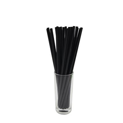 China Wholesale High Temperature Straight Drinking Straw Biodegradable Pointed Stand Straw for sale