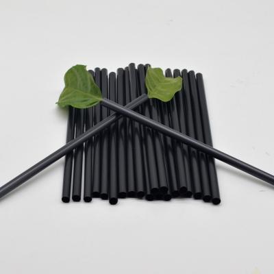 China High Temperature Hot Pla Straw For Juice Plastic Drinking Straw Compostable Beverage Biodegradable Stand Selling Pla Straw for sale