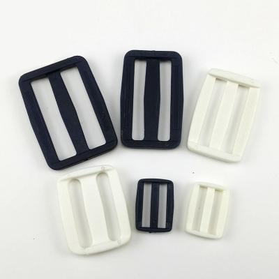 China Manufacturer Industrial Plastic ABS Parts OEM Parts Plastic Luggage Accessories Backpack Plastic Belt Button Tri Glide Hook Adjustment Buckle for sale