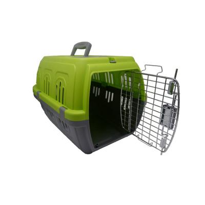 China Manufacturers New Sustainable Design OEM Fashion Portable Travel Airline Approved Large Dog Cages Metal Establishments Outdoor for sale