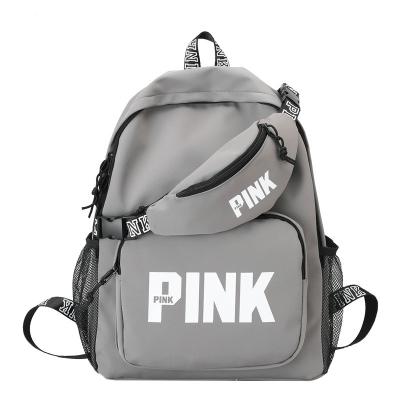 China Fashion Waterproof Casual Sports Pink Leisure Backpack for sale