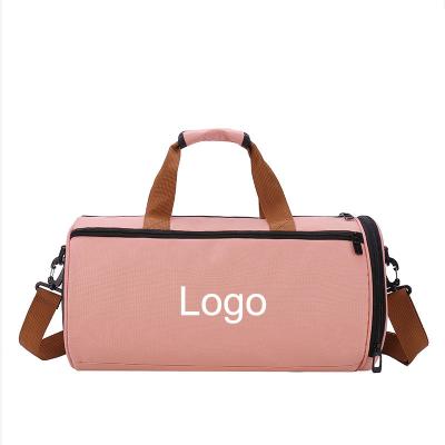 China Custom Logo Travel Bag Fashion Luggage Travel Bags Organizer China Shoe Bags Large Traveling Spend Overnight Duffel Bag For Men for sale