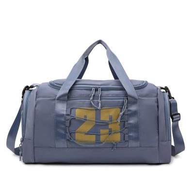 China Custom Unisex Luxury Travel Duffel Bag Luggage Travel Duffel Bags Mens Gym Sports Weekend Overnight Bag for sale