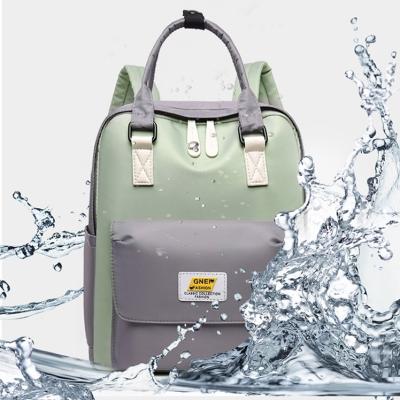 China Wholesale Customized Waterproof School Promotion Backpack Custom School Bags Waterproof Polyester Light Fashion Bag Backpack for sale