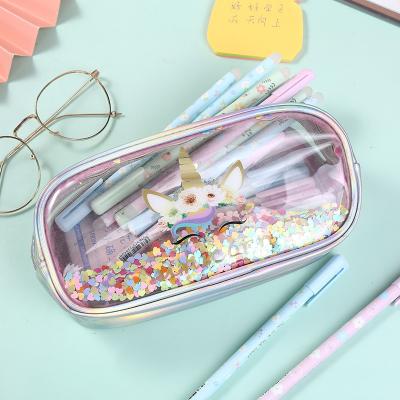 China 2021 Durable Venonat Multifunctional Makeup Bag Cute Mermaid Pencil Bag For Girls School Pencilcase Pencilcase Pencil Bag for sale