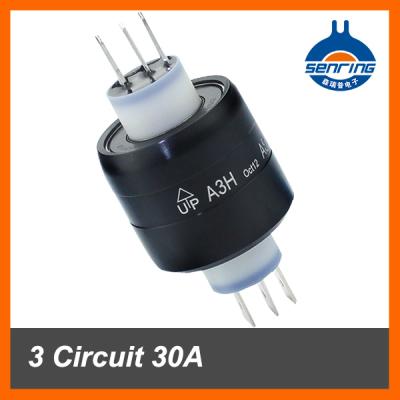 China Posts A3H (330) Slip Rings A3H (330) 3Circuit 30A 3 Mercury Rotary Joint for sale