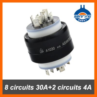 China Mercury 8 Rotary Joint Circuits 30A+2 Circuits 4A A1030 for sale