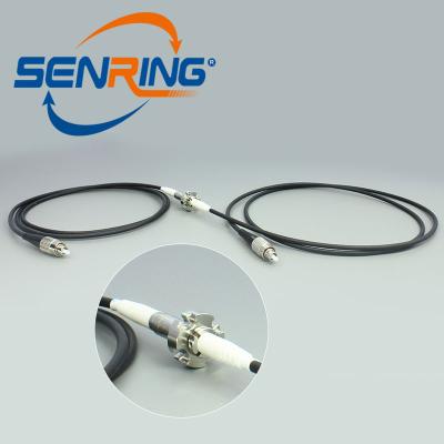 China IP68 Fiber Optic Slip Ring Rotary Joint With 2000 RPM Working Speed ​​For Rotating Equipment F0100A for sale