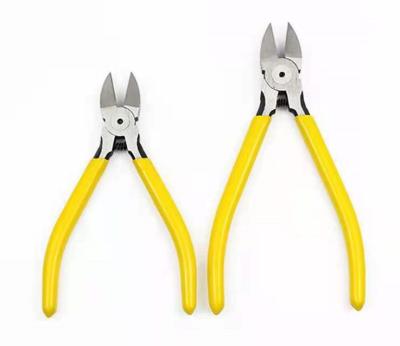 China Cutting Pliers Diagonal Wire Pliers Wire Cutting Pliers Carbon Soft Carbon Steel Imperial Exterior Plastic Handle Main Handle for sale