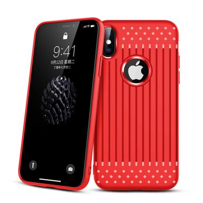 China Shockproof Ultra Thin Slim Fit Soft Silicone TPU Cover For iPhone XS Max CASE for sale