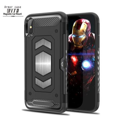 China Shockproof Wallet Card Slot Holder Phone Case For iPhone X Case for sale