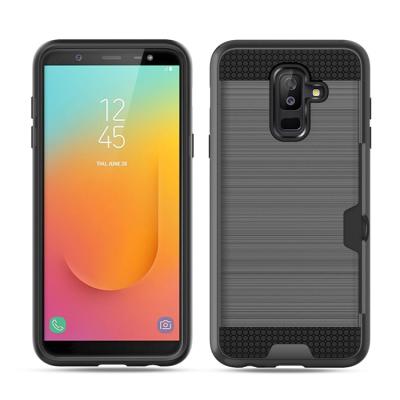 China High Quality Card Slot New Design 2019 Hard Phone Case For Samsung Galaxy J8 2018 for sale