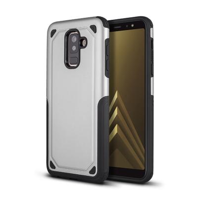 China Hot Selling Shockproof Armor Phone Case For Samsung J8 2019 Slim Back Cover Shockproof Anti-Scartch for sale