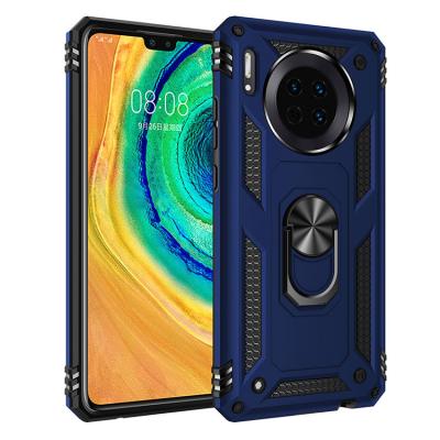 China 2019 Best Selling Shockproof Armor Ring Kickstand Phone Case For Huawei Mate 30 Shockproof, For Mate 30 Case for sale