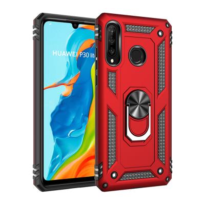 China Wholesale Eastmate Rugged Shockproof PC Tpu Phone Case With Magnetic Ring Kickstand For Huawei P30 Lite JS-HW-P-30 lite for sale