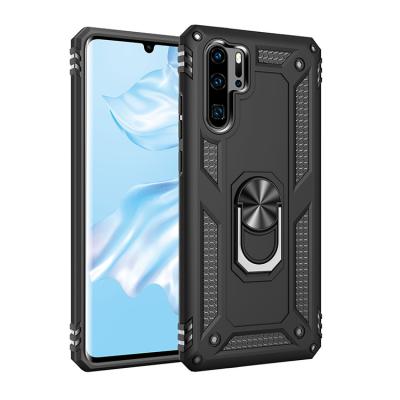 China Eastmate OEM 360 Degree Rotating Magnetic Ring Kickstand Tpu Pc Shockproof Phone Case For Huawei P30 pro JS-HW-P-30 pro for sale