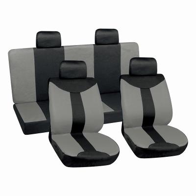 China Business/Luxury 8Pcs Polyester Full Set Fabricsuv Car Seat Cover Cushion Cover Car Seat Covers Luxury Full Set for sale