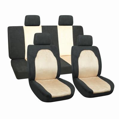 China Business/Luxury Car Waist Suede Fabric Seat Covers Universal Full Set Car Seat Cover Plush Seat Covers For Chairs Car for sale