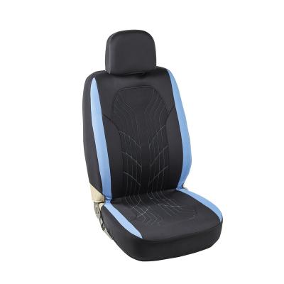 China Full Set Business/Embroidery Polyester Seat Covers Fabric Car Seat Cover Luxury Auto Seat Cover for sale