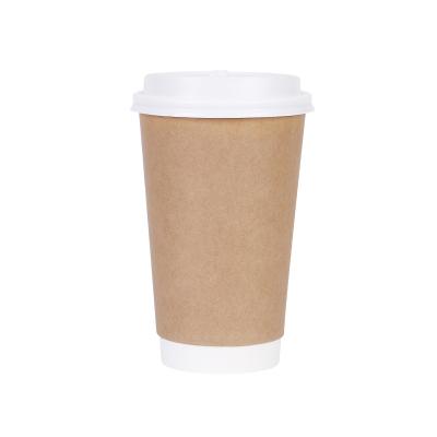 China 2022 Biodegradable New Style Customized Logo Coffee Beverage Cups Paper Coffee Mug for sale