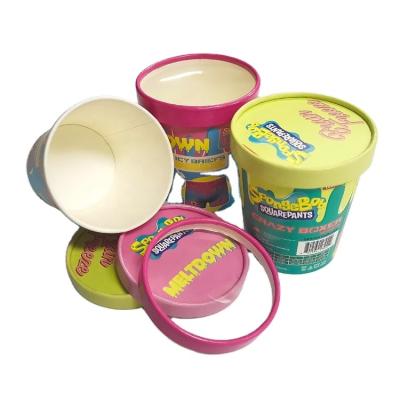 China Non Economical Flip Custom Design Food Grade Printing Paper Lid Disposable Transparent PET Paper Lid for sale