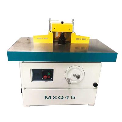 China Furniture Factory MXQ45 Woodworking Milling Machine Wood Shaft Shaper Machine With 45 Degree Tilting Spindle for sale