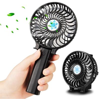 China Mini Handheld Fan Battery Operated Outdoor, UBEGOOD Personal Portable Travel Fan with USB Rechargeable Battery, 3 Speeds, Folding for sale