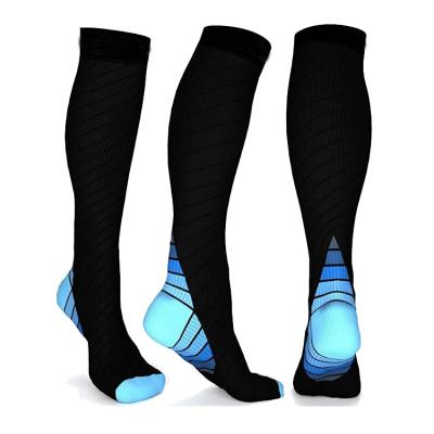 China Breathable sport compression socks for men and women 20-30 mmHg - athletic fit for sale