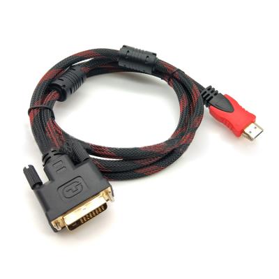 China COMPUTER 5FT 1.5M HDMI to DVI Cable Bi-Directional DVI-D HDMI to DVI Cable 1080p for LCD DVD HDTV XBOX PS3 for sale