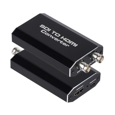 China Aluminum Alloy SDI to HDMI Converter 720P/1080P Adapter Converter SDI Video Transmission up to 164ft/50m for sale