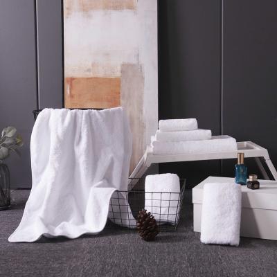 China Other OVERSIZE Luxury White 100% Cotton Bath Towel Set for sale