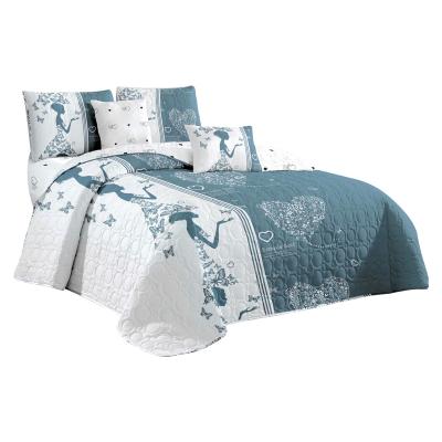 China Durable Factory Comforter Bedding Set Sheer Queen Size Bedspread for sale