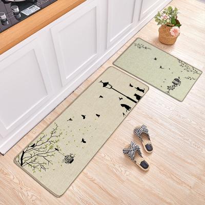 China Modern Living Room Waterproof Cover Washable Oven Baking Roller Dry Mats Kitchen Rubber Mat for sale