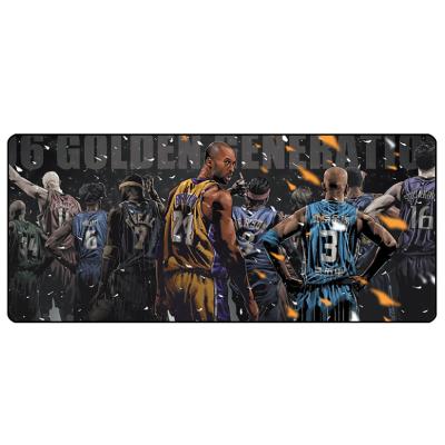 China HEATER 90*40 Wholesale Customized Comfort Anti-Slip Sexy Logo Gaming Rubber Anime Custom Mouse Pad Black for sale