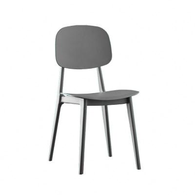 China Simple Design Factory Wholesale Simple Design Be Assembled Plastic Chair Ergonomic Dining Chair for sale