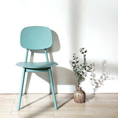 China Simple Design China Wholesale Fashion Design Home Furniture Ergonomic Plastic Dining Chair for sale