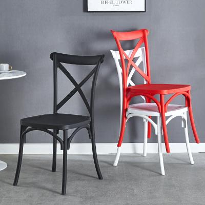 China Cheap modern wholesale luxury design pp plastic chair wholesale plastic dining room chairs for sale