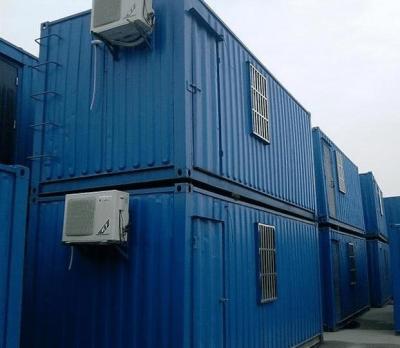 China Office and Housing Stackable Easy Assemble Construction Site Office and Housing 40ft Customized Home Made Container for sale