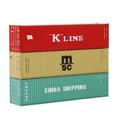 China ISO 40HC Marine Overseas Standard Shipping Transit and Storage Dry Turnover Container for sale