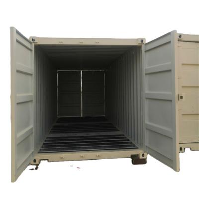 China Customized Double End 20FT Navy & Sea Transport Customized Train Normal Mobilization Dry Container for sale