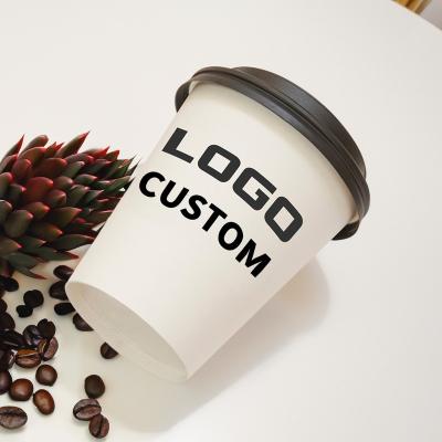 China China Disposable Biggest Factory Price Disposable Paper Cups 100% Togo Cup Hot Pla Coffee 8oz Manufacturer With Logo Paper Coffee for sale