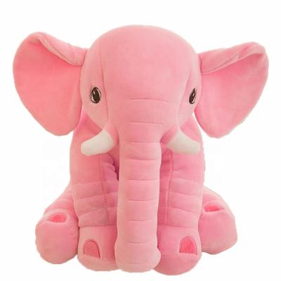 China Hot Selling Stuffed Animal 50CM Cute Plush Toy Super Soft Elephant Toy for sale