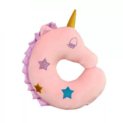 China Disposable Custom Warm Kids Unicorn Home Decor Pillows Cute Pillow Cover for sale