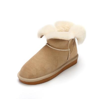 China OEM Anti-slippery BSCI Approved Women's Shoes Ankles Winter Fur Boots For Women Heels for sale