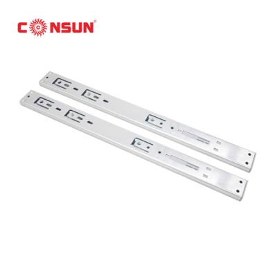 China Modern Soft Close Drawer Basket Sliders Hardware Furniture Closet Ball Bearing Slide Sliding Rail Kitchen Drawer Slide for sale