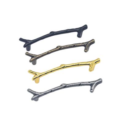 China HD888 68mm Modern Tree Branch Furniture Cabinet Drawer Handle Hd888, Die Casting Vintage Cabinet Handles Knobs for sale