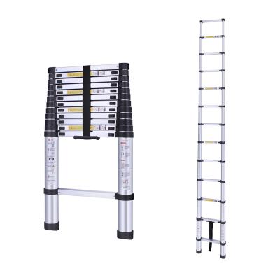 China Folding Ladders 3.8 Meters Single Side Folding Aluminum 36 Feet Smart Industrial Telescopic Manufacturers Circular Ladder With Lifts for sale